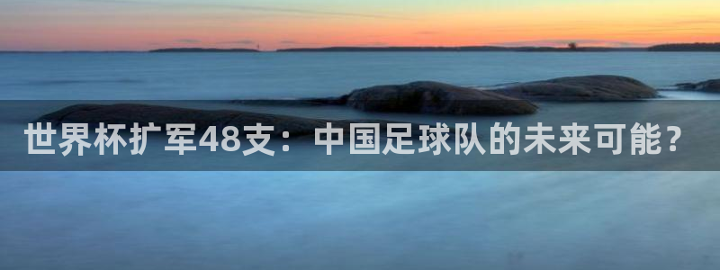 2026年世界杯赛程时间表格：世界杯扩军48支：中国足球队的未来可能？